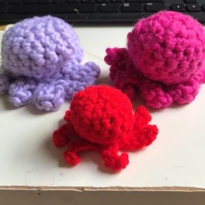 Trio baby Octopus toys